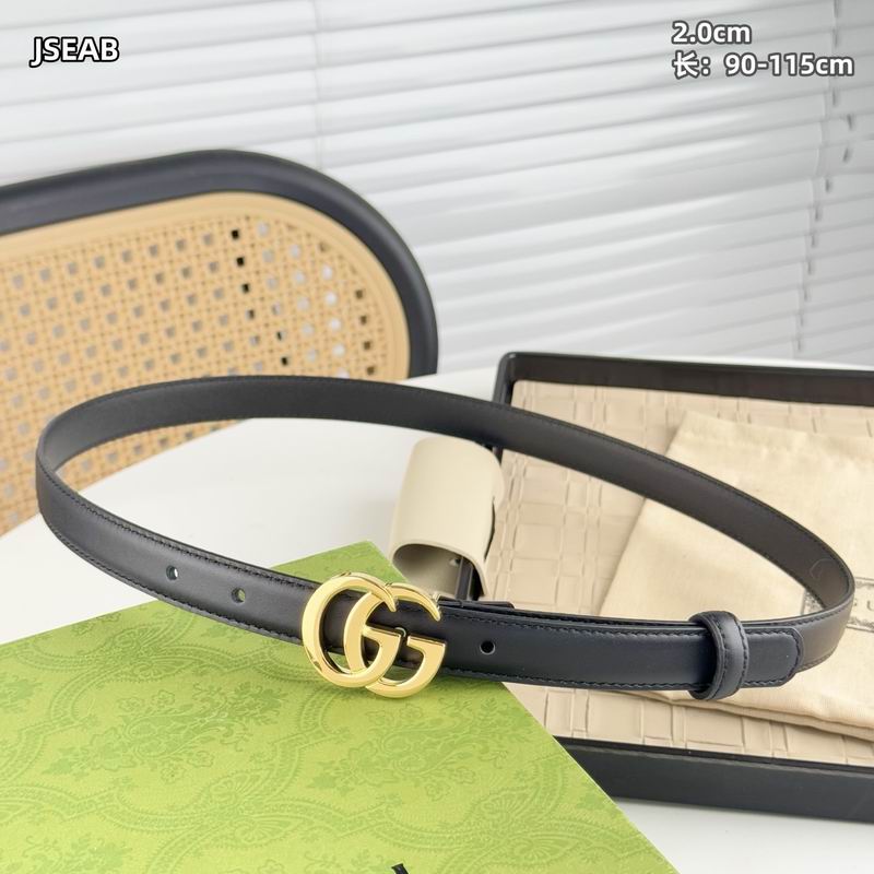 Gucci belt 20mmX90-115cm 8L27